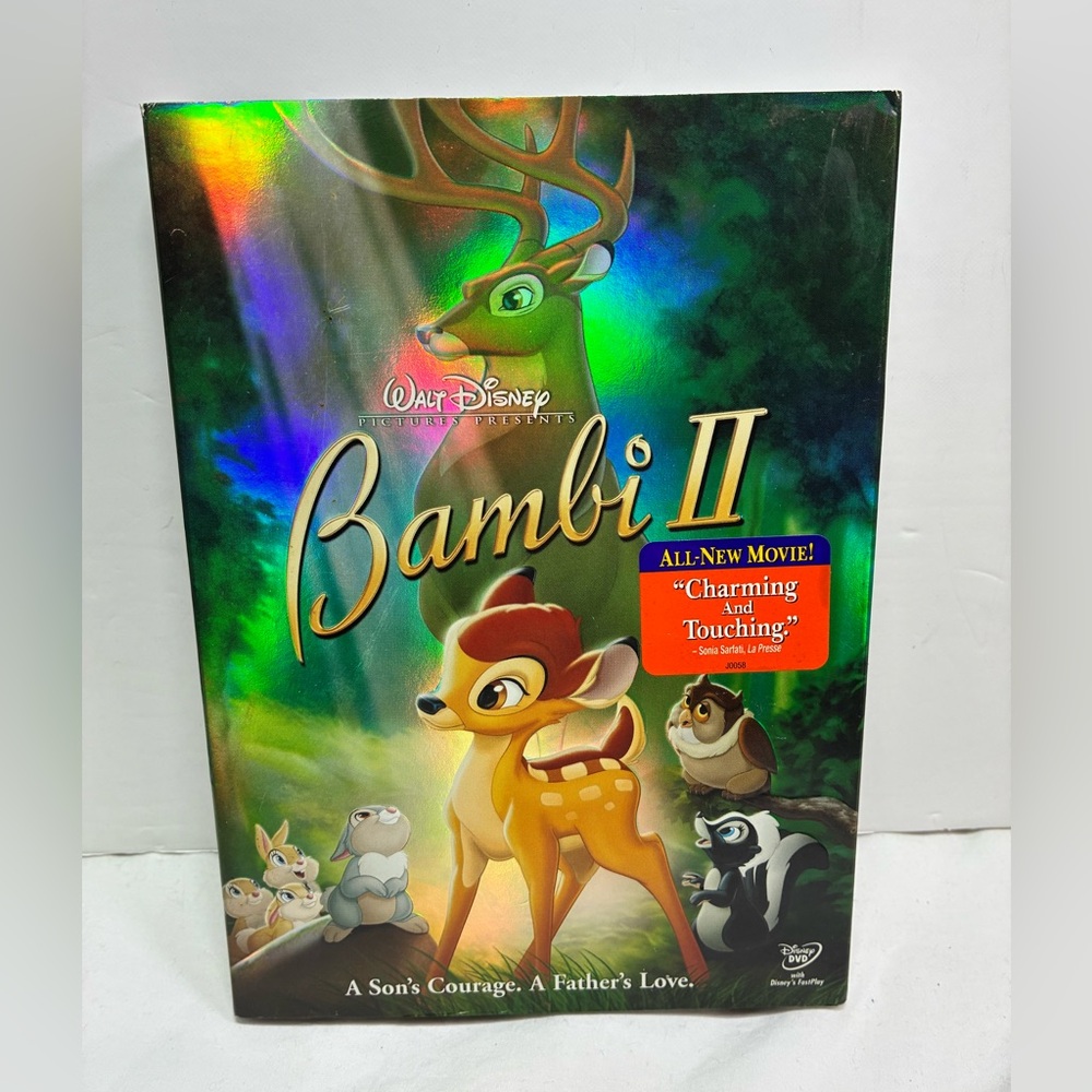 Bambi 2 DVD Walt Disney Tested